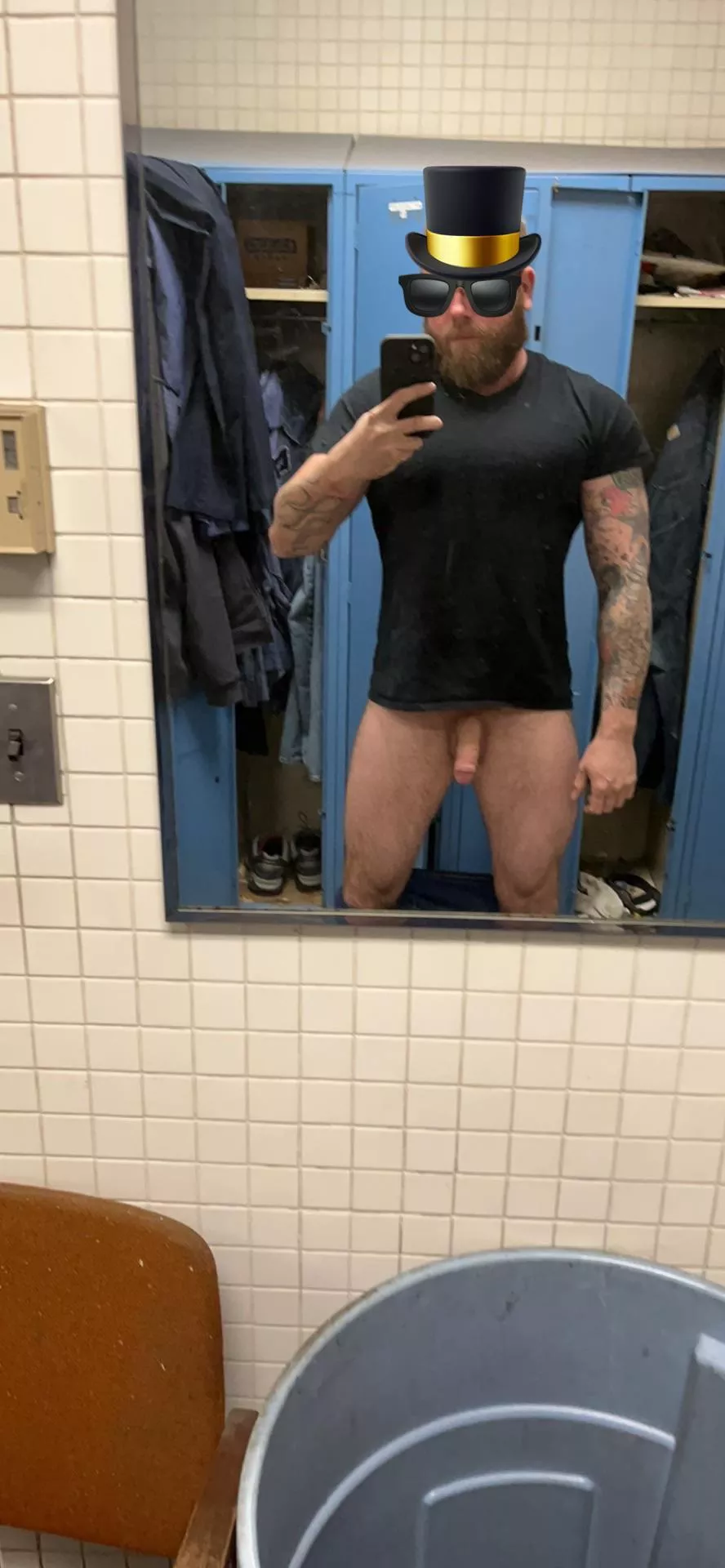 Who’s joining me in the locker room?