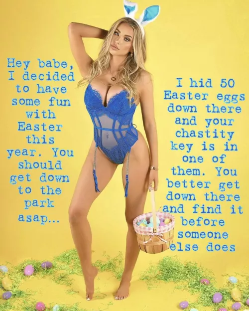 Who’s up for a little Easter fun? 😏