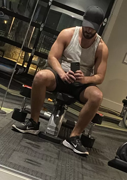 Wish I was getting worked out.