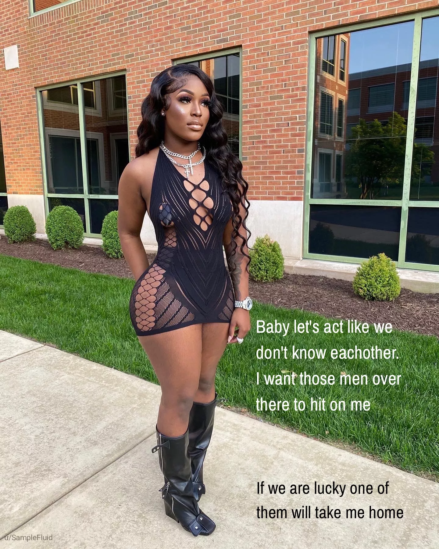 With a body like that I don't think she'll have any trouble pulling 😉