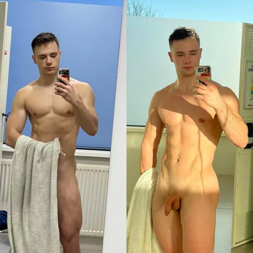 With or without towel? 🔥