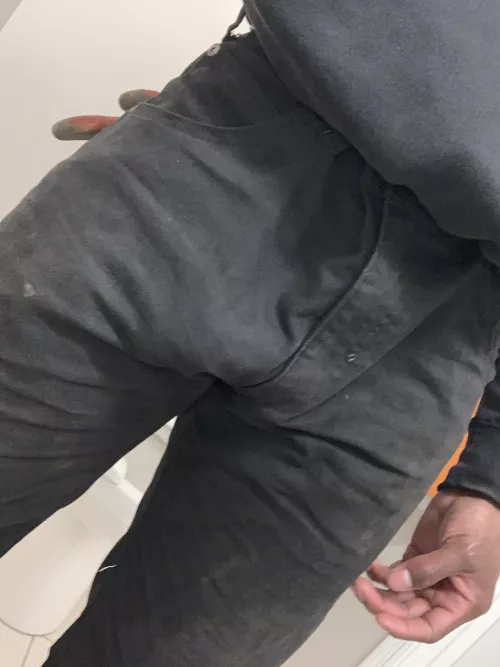 Working man frustrated man