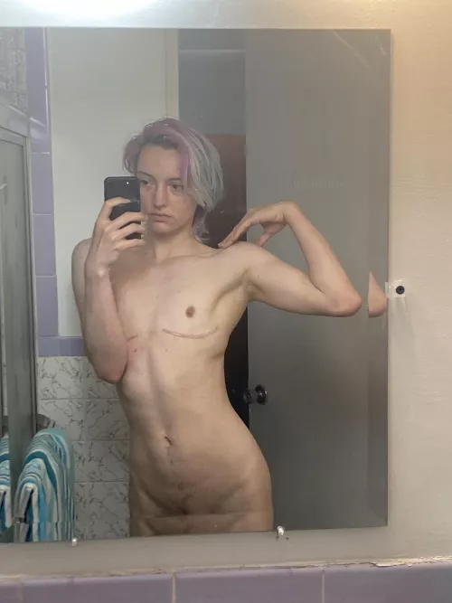 Working out but I still j want someone stronger than me