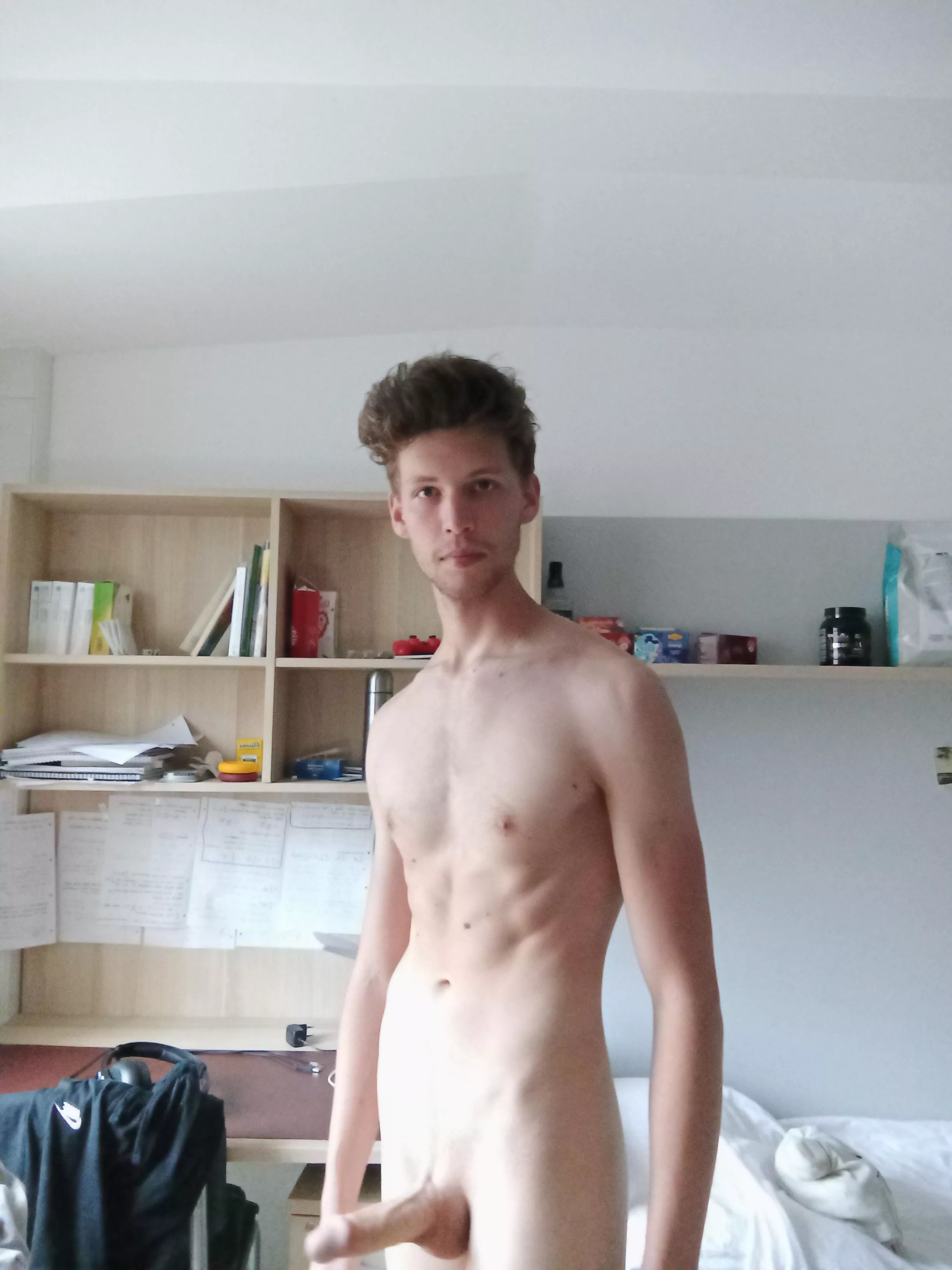 workout is done, now I'm horny [m]