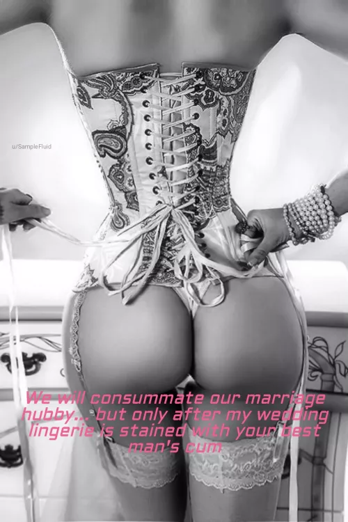 Would you like to be cucked on your wedding night?