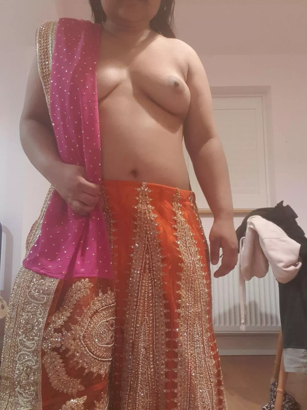 would you take my virginity as I wear this sari?