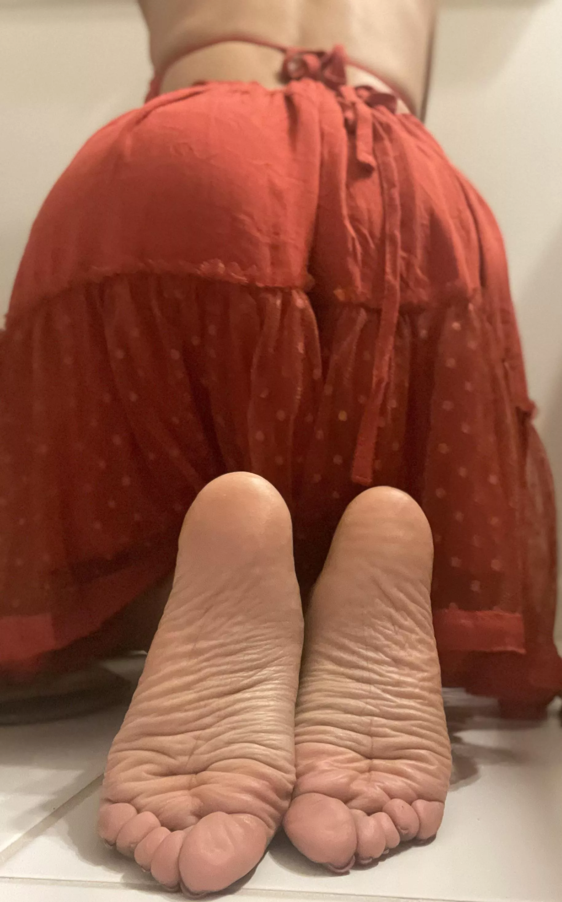 Wrinkly soles 😇