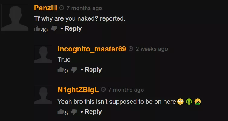 Yeah why are they naked