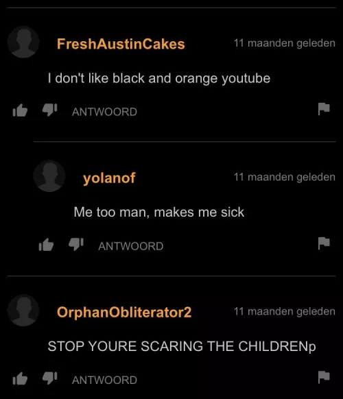 Yeah, why they scaring the children