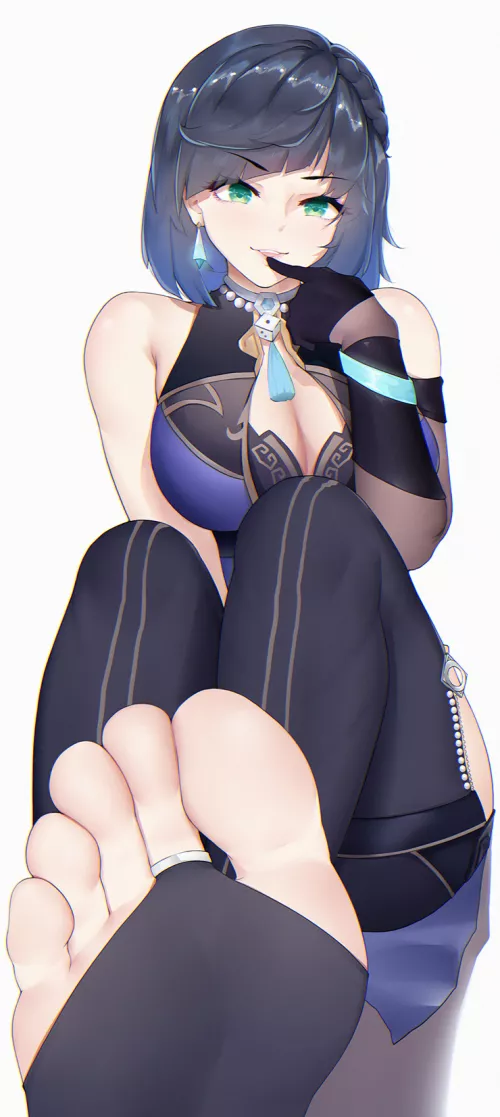 Yelan's Cute Toes (summer) [Genshin Impact]