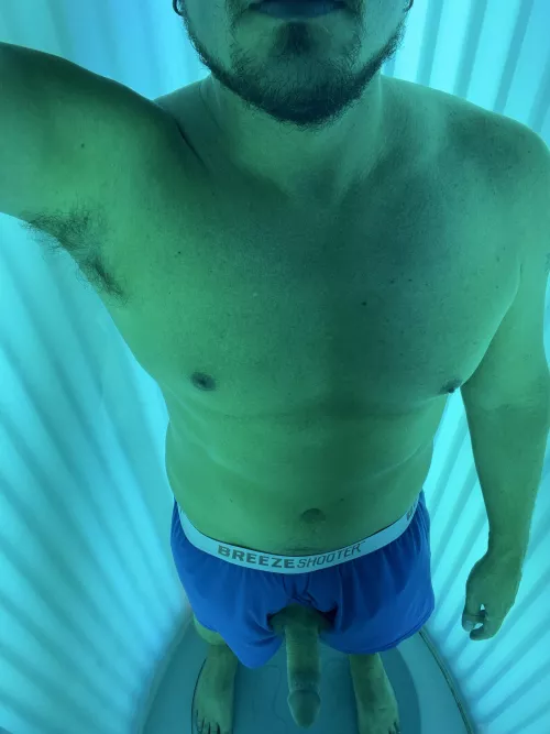 Yes I know it’s weird that I’m wearing boxers…. But it’s a boner and it’s in public 😆😜