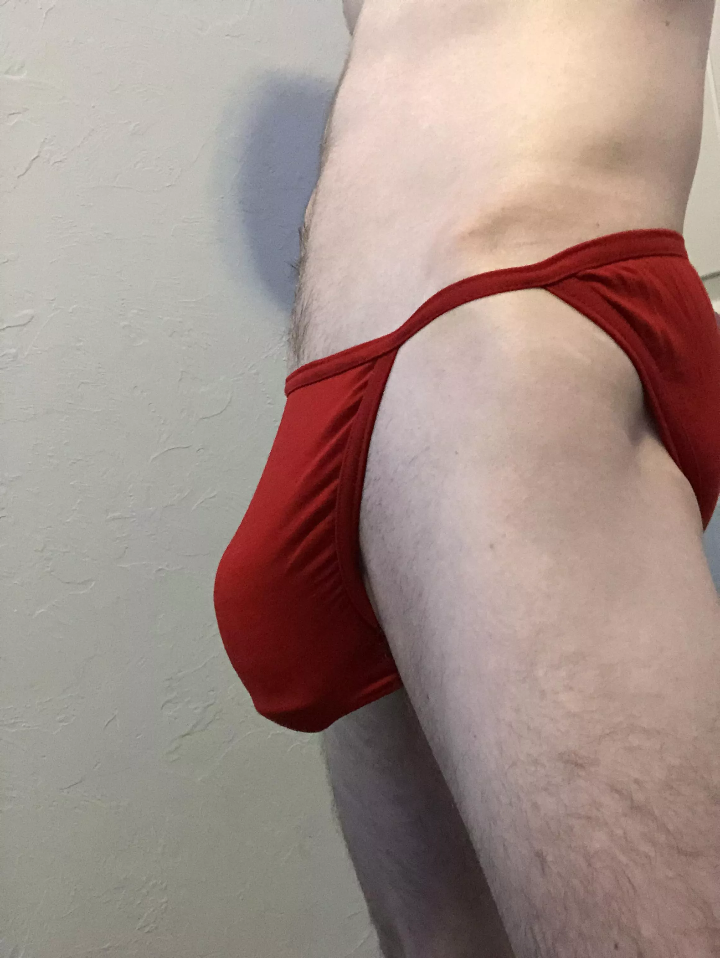 You can see the outline of my head and it’s barely holding it in