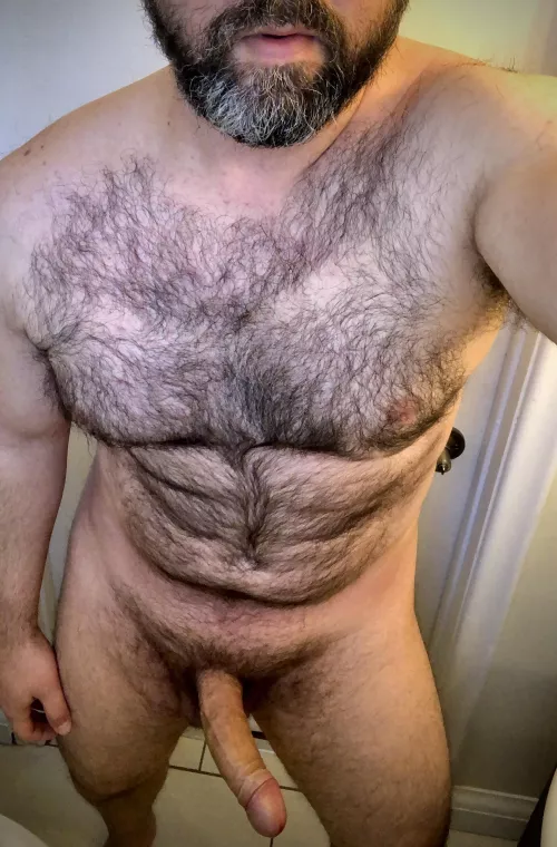 You can stroke one and sit on the other…choose wisely.