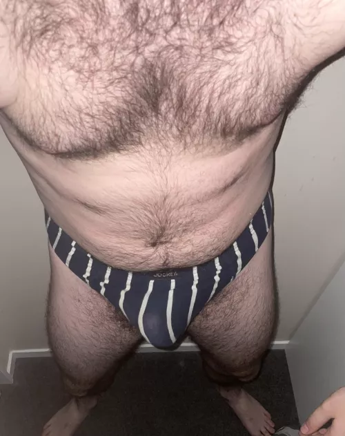 You guys like stripey briefs?
