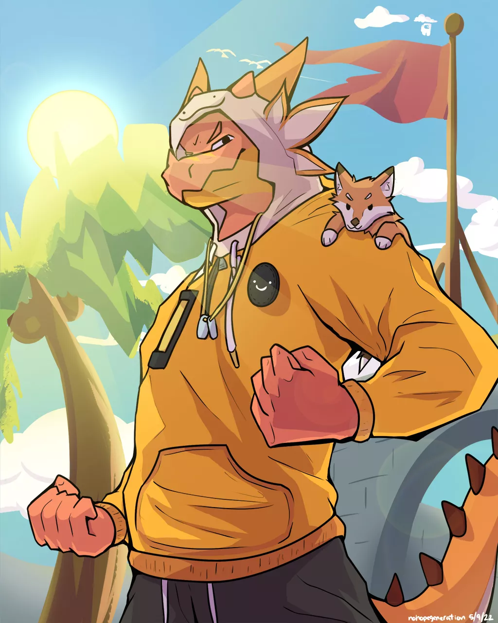 You lookin' at me? 👀 - art by me! (@nohopegen)