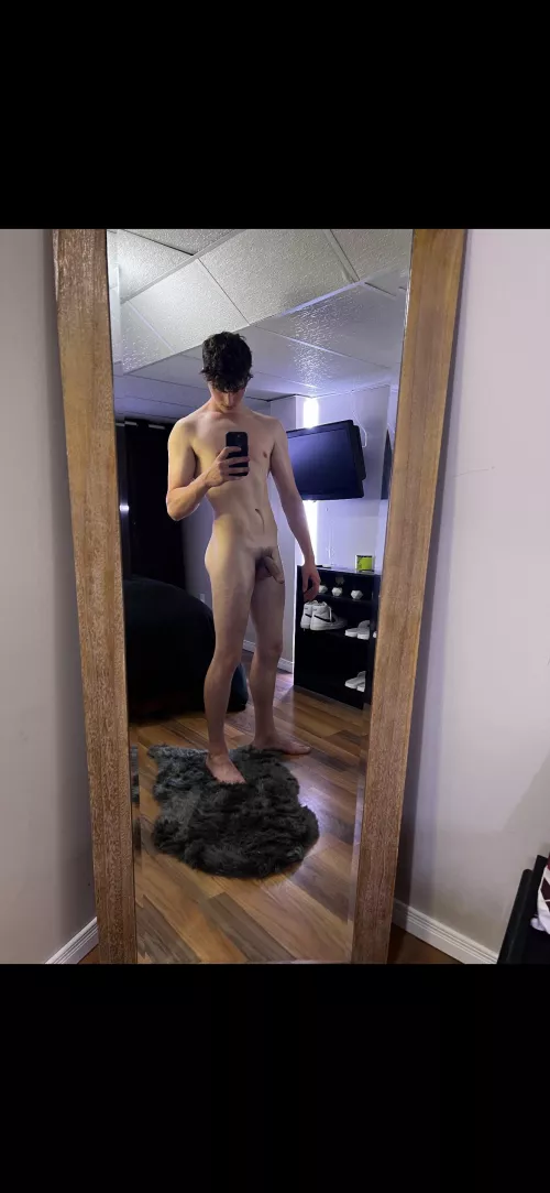 You should swallow my soft cock and balls