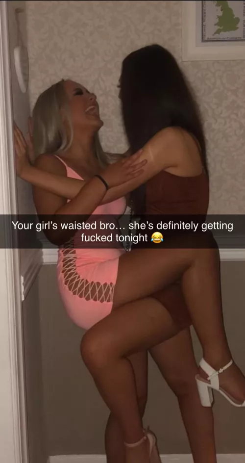 You shouldn’t have let her go to the party alone…