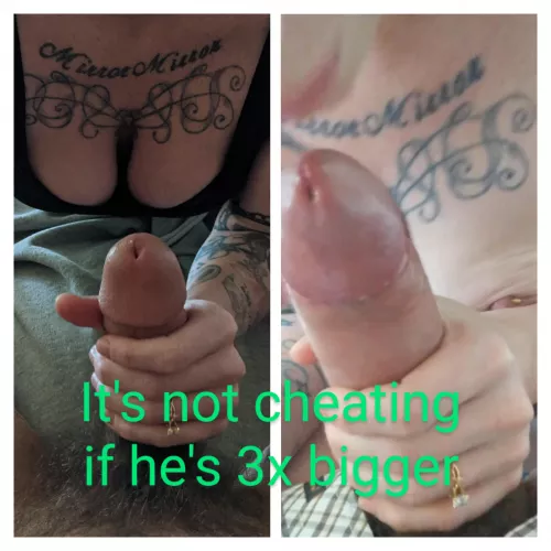 you vs the guy she calls when you leave for work.