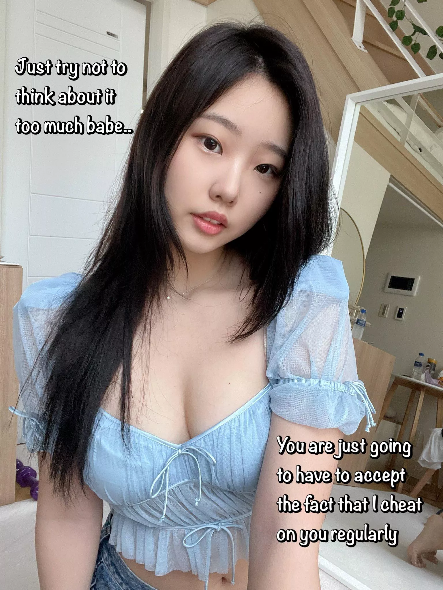 You will have to learn to live with it You will have to learn to live with it