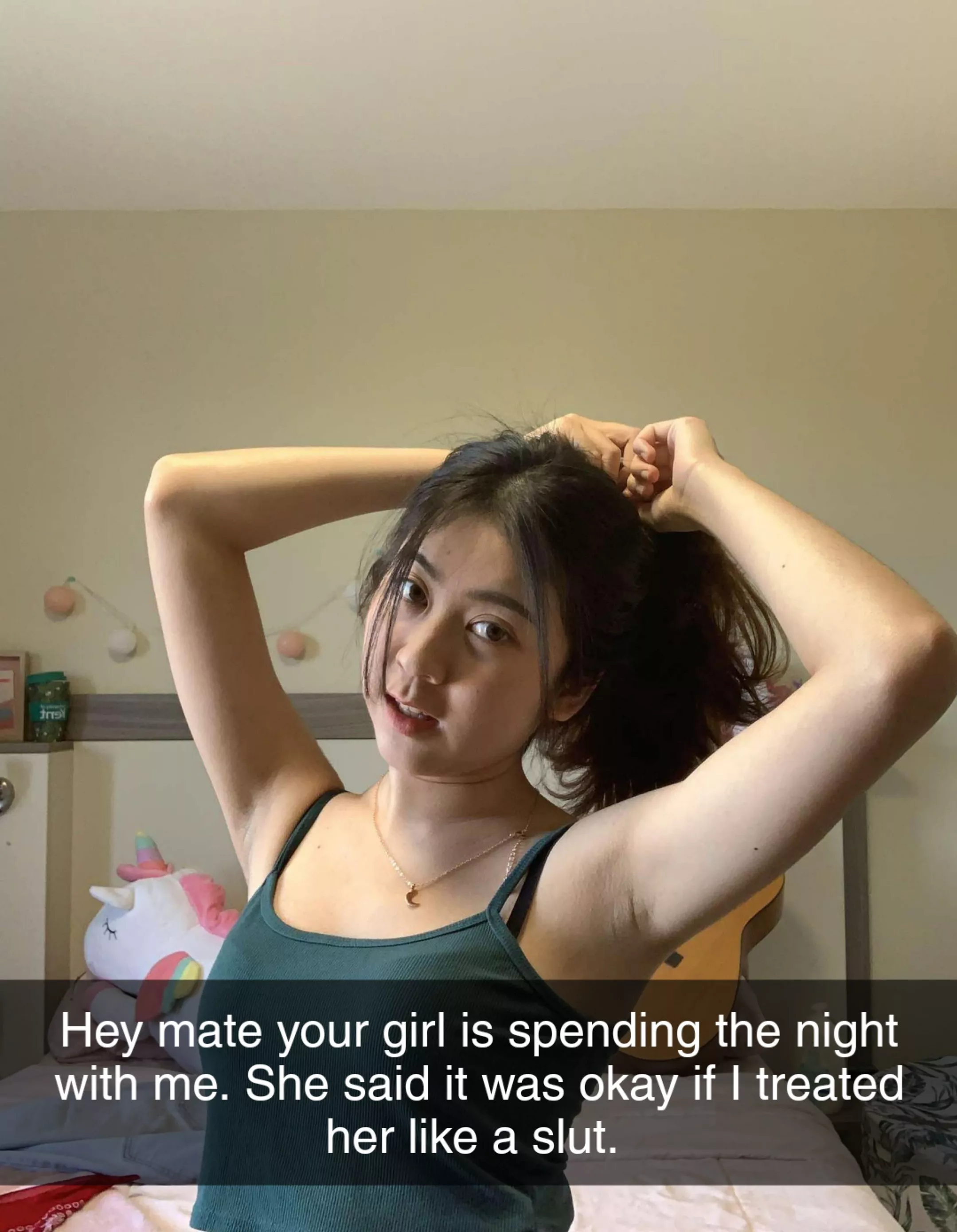 Your GF tried to stop your bully, but he's just so much bigger than you.