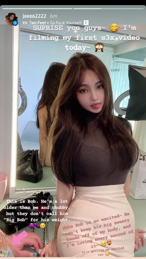 Your girlfriend said its just another photoshoot, but then you see this on IG. 🥵