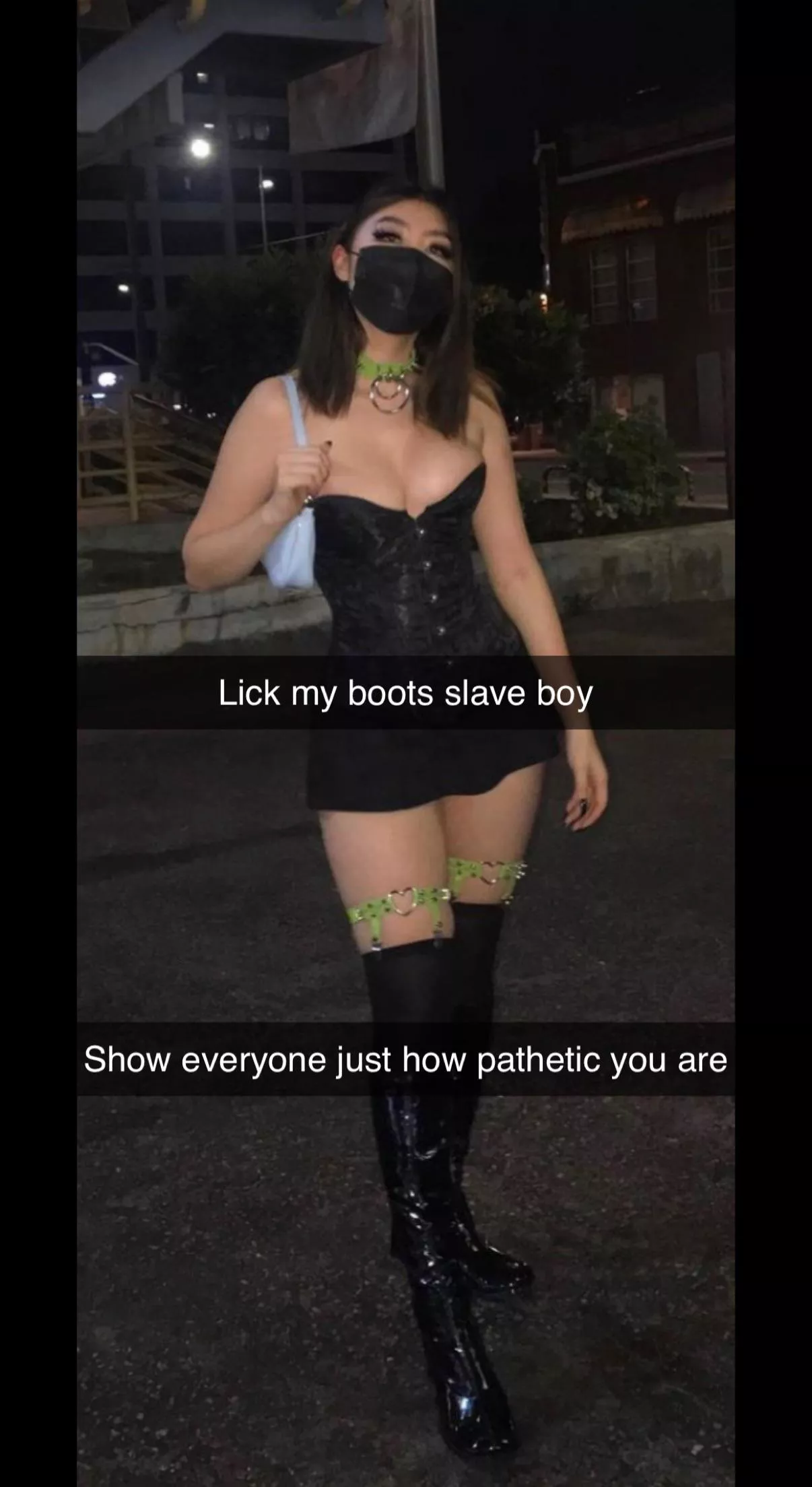 You’re her slave You’re her slave