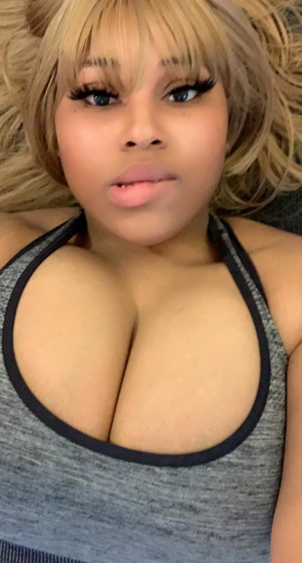 You’re view looking down while you’re inside