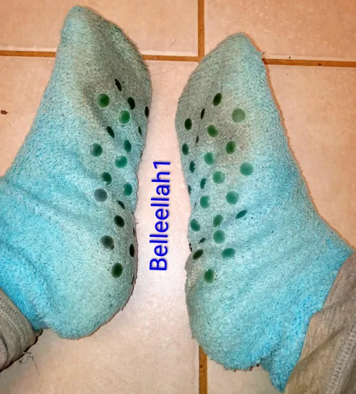 10 day worn fuzzy socks ready to ship! Message me to claim