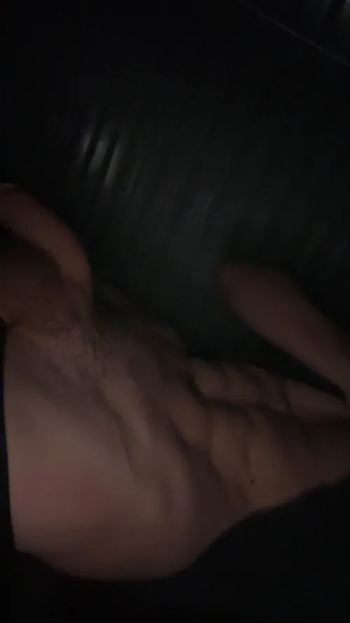 [19] what do you like more? My cock or abs?