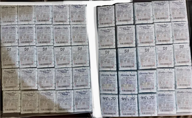 1G Coldfires live/Cured Resin