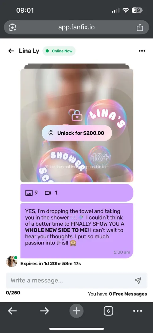 $200 shower video