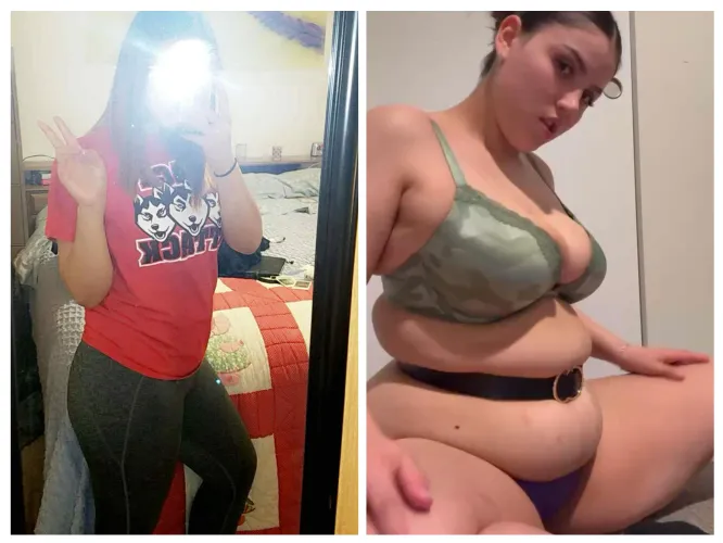 (22F) One of my biggest random weight gain fantasies ️