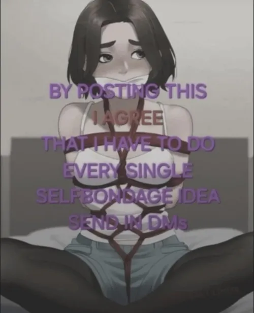 26 M4A looking for a selfbondage scenario