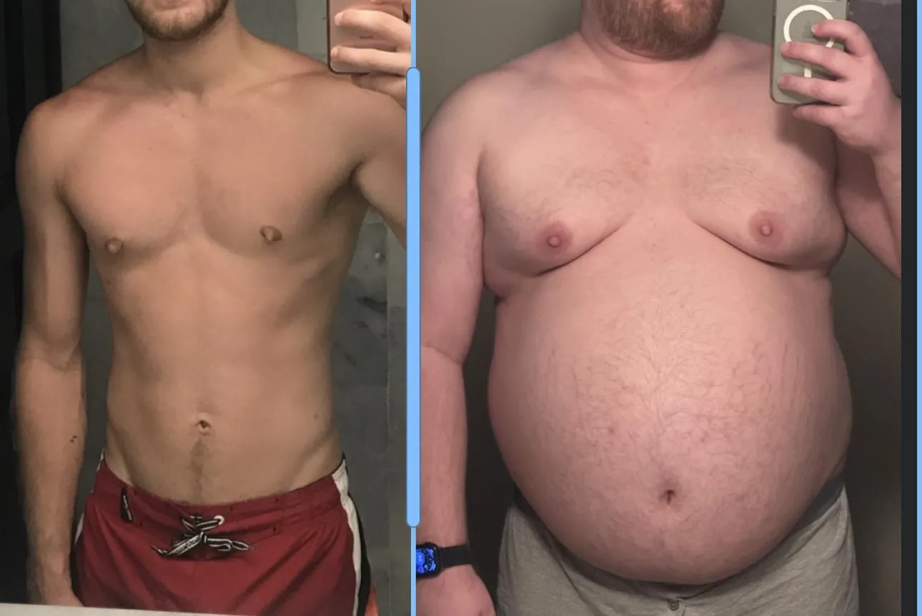 28M gainer; 120lbs difference