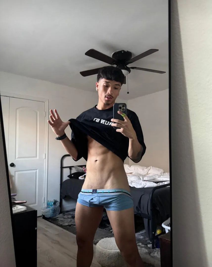 2nd day wearing these undies. Getting them ready for a customer.