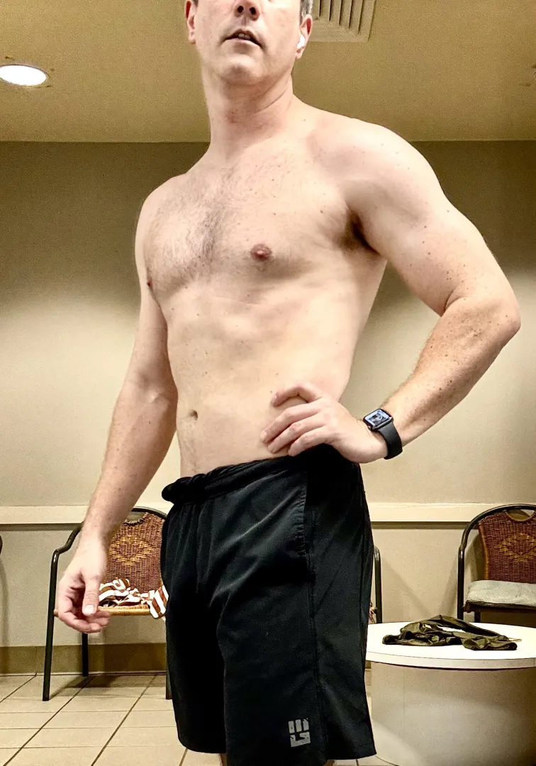 30 minutes in the gym goes a long way