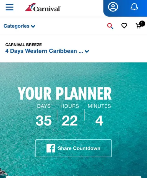[36] 04/02 - 04/06 carnival breeze M4MF/M