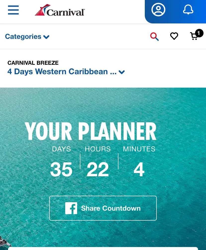 [36] 04/02 - 04/06 carnival breeze M4MF/M