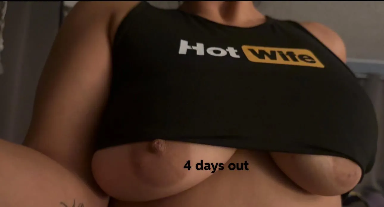 4 days to go! ♠️ online order try on night ️