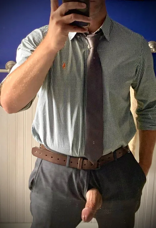 [41] long day of work…just getting out of these clothes!