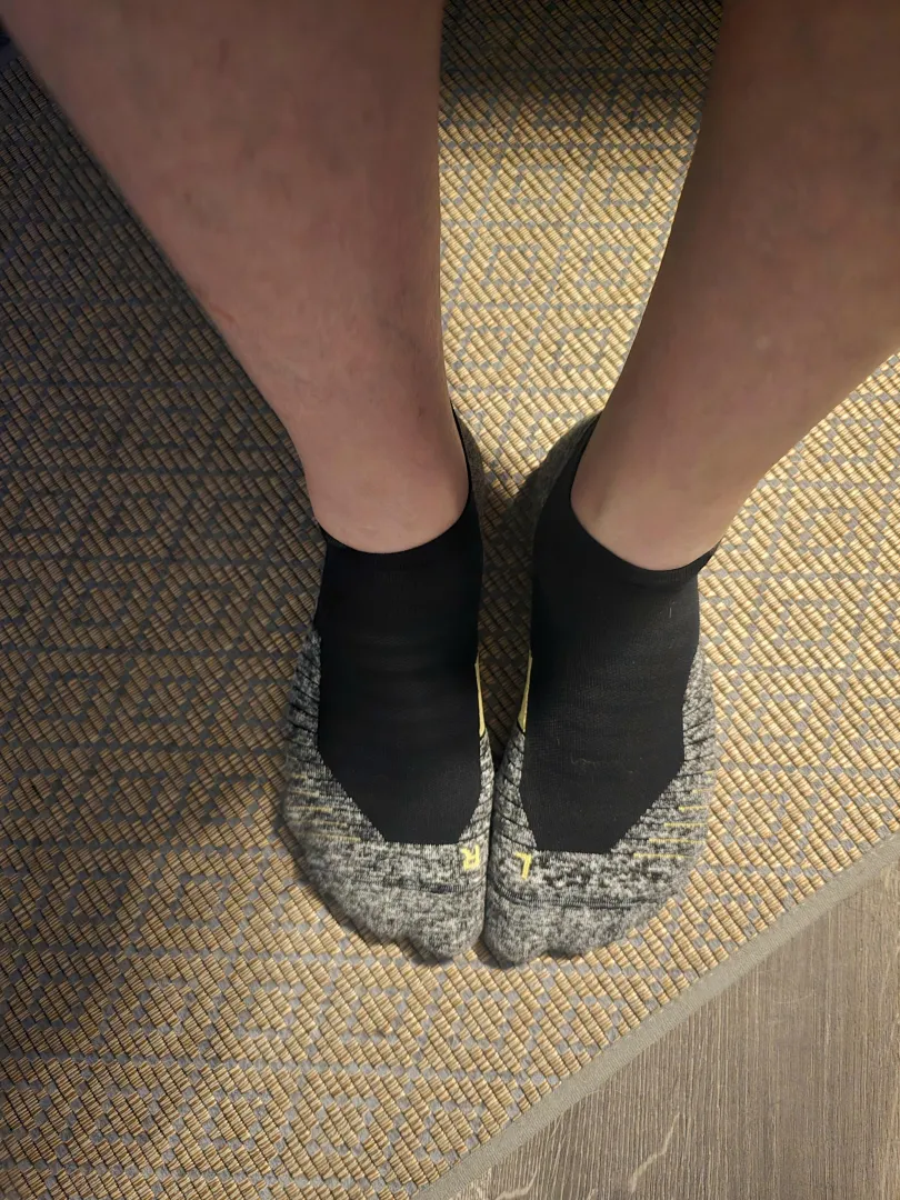 (42) Under Armour compression socks.