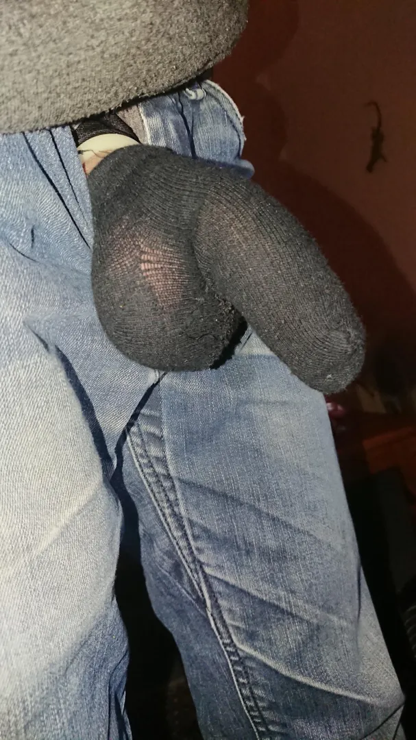 43yo cock in a sock