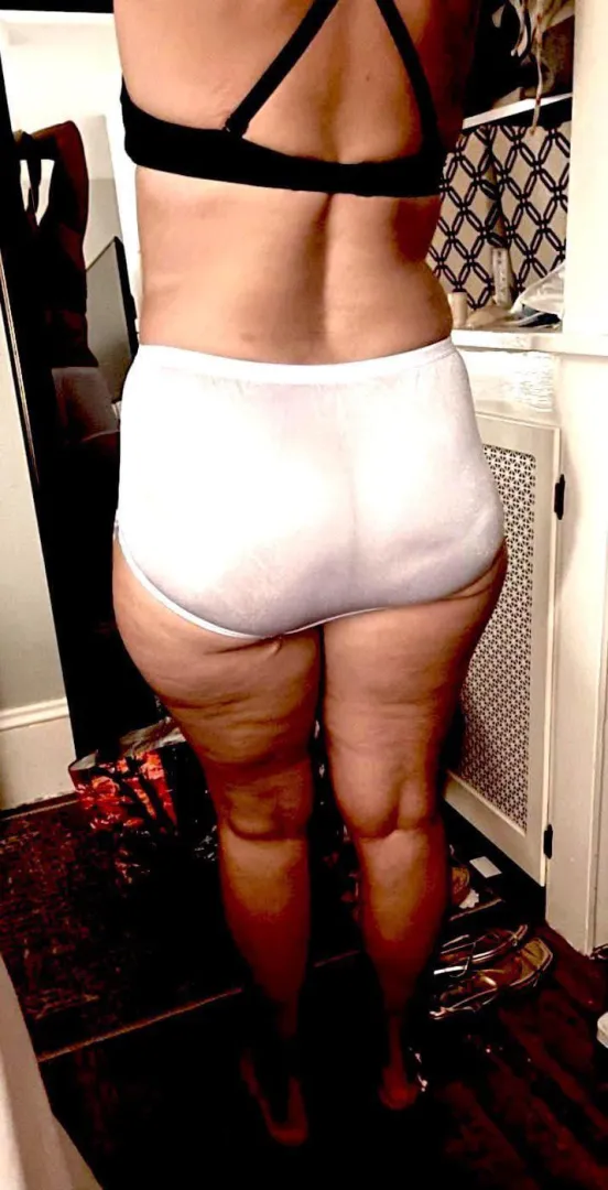 53yo satin panties