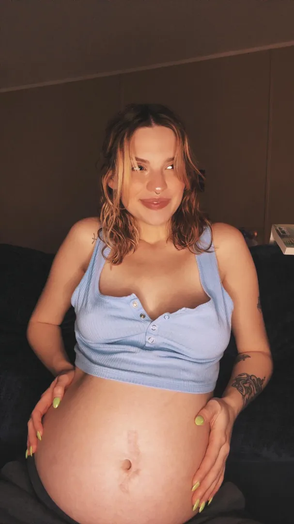 7 months pregnant…knock me up with the next one?