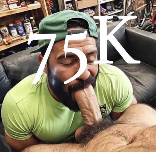 75K GOONERS IN GAYGOONCAVE