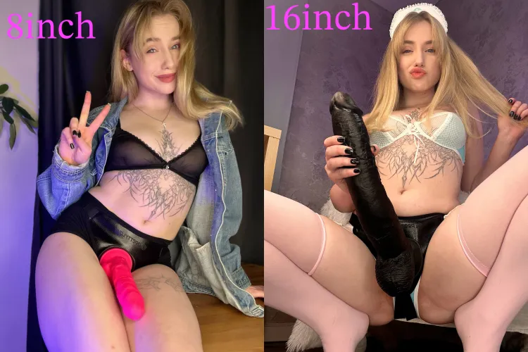 8 or 16? Which would give you more pleasure?