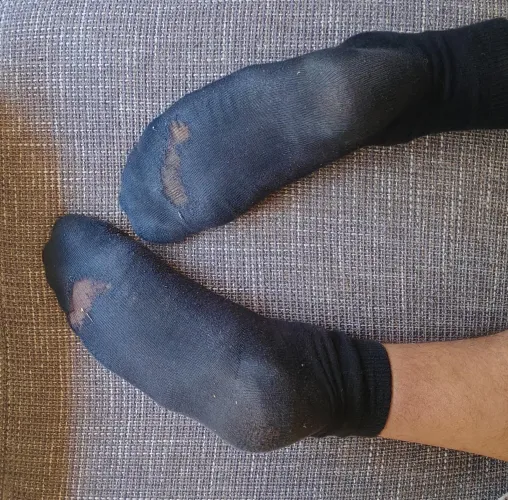 A bit more aggressive, as if the fabric just gave up