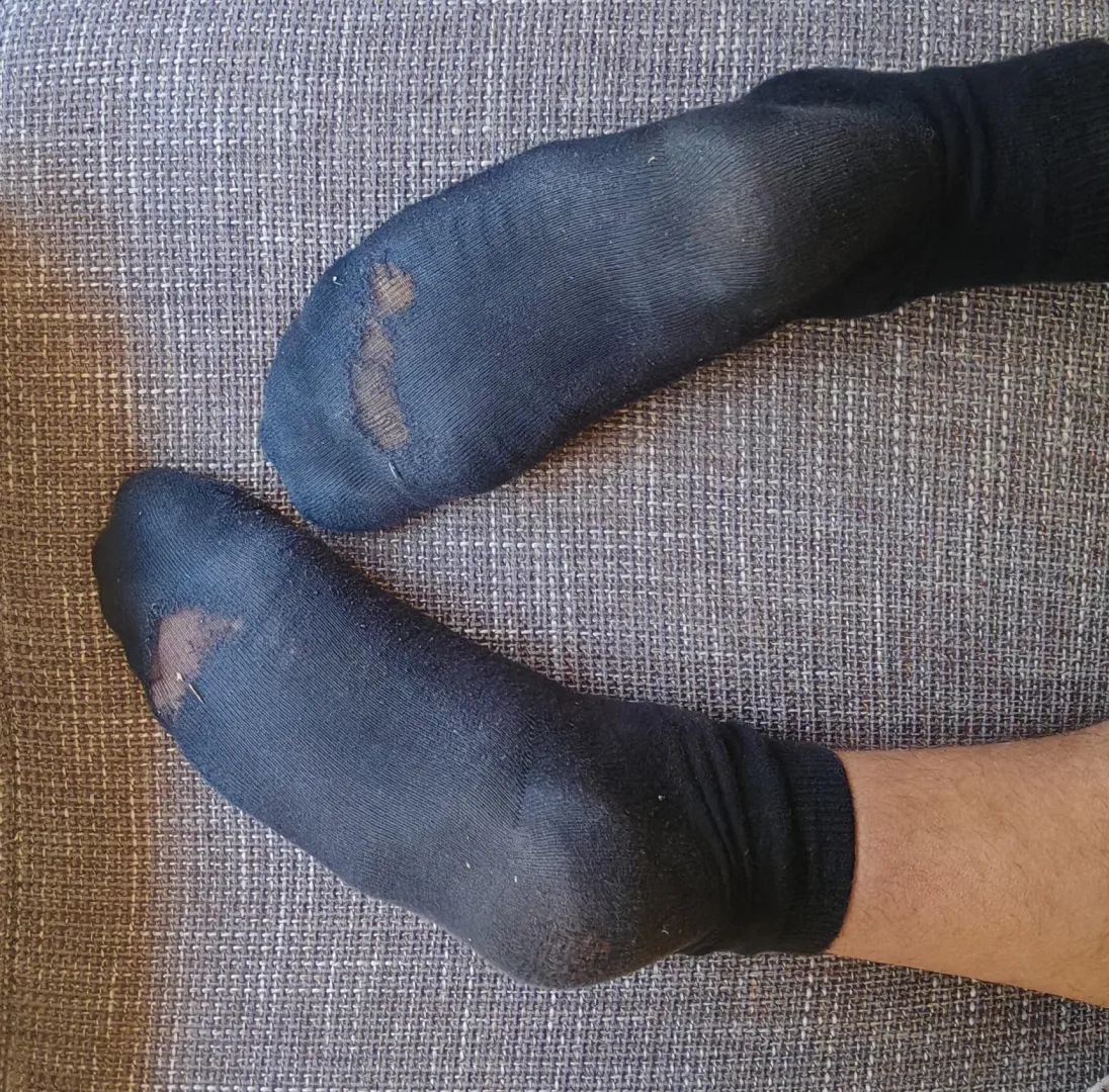 A bit more aggressive, as if the fabric just gave up