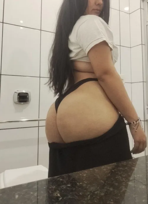 A calcinha preta fica incrível em mim ❤️‍