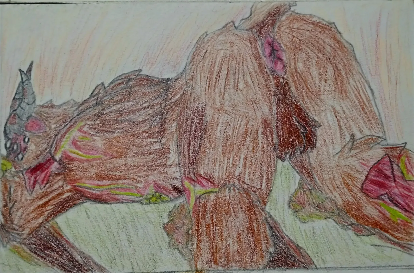 A couple moons ago i had learned there's no Beastman smut, so i did my solemn artistic duty and drew some goat butt, art by me